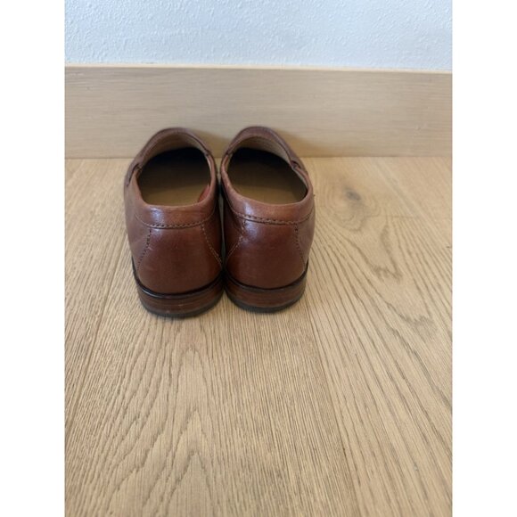 Cole Haan Men's 8 American Classics Penny Loafer Style Brown Leather Slip On - Picture 4 of 5